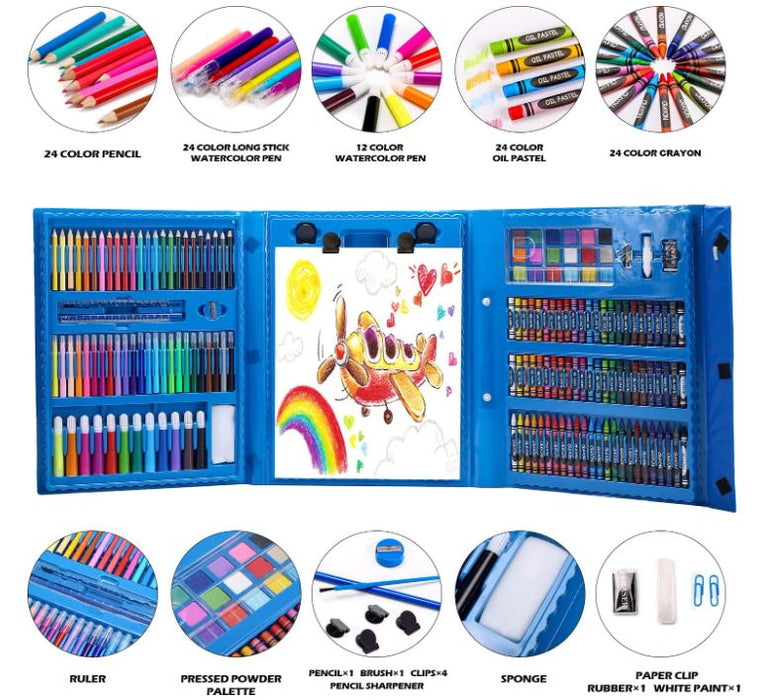 ARTIME™ KIT DE ARTE PARA NIÑOS DE 208 PIEZAS
